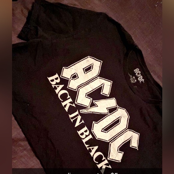 Tops | Acdc Crop Top | Poshmark